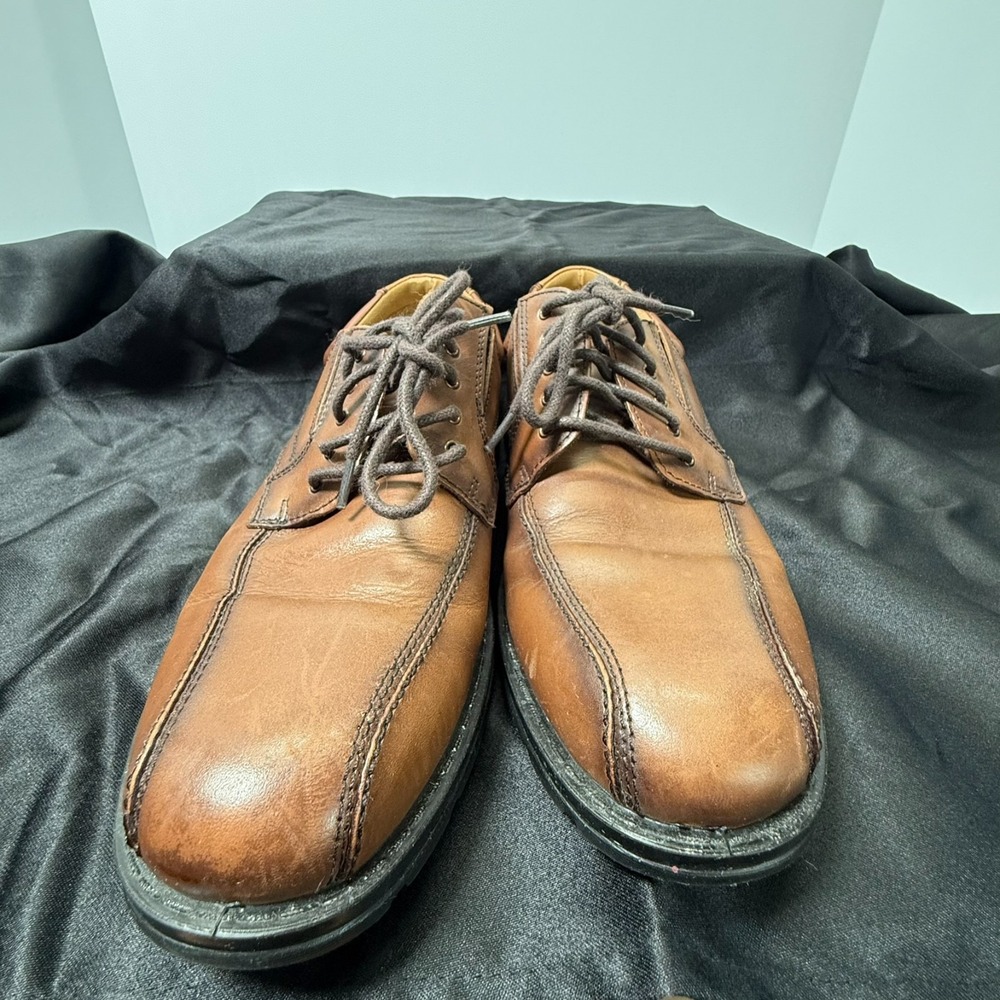 Dockers Dress Trustee 90-32775 Men's Tan Leather Dress Shoes Size 8.5M - Picture 5 of 10